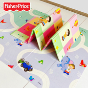 费雪（Fisher-Price）爬行垫XPE双面儿童爬爬垫加厚地垫可折叠