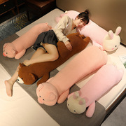 猪玩偶抱枕女生睡觉床上侧睡夹腿抱抱熊公仔，布娃娃小兔子毛绒玩具