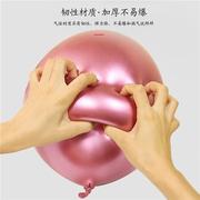 金属色广告气球定制logo印字图案二维码开业宣传汽球订做订制