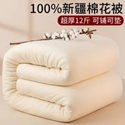 新疆纯棉花被子冬被芯，棉胎絮加厚保暖夏季天床垫褥子单人学生宿舍