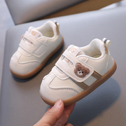 婴儿学步鞋软底0一1-3岁男宝宝鞋子，透气春秋款女宝春季婴幼儿单鞋