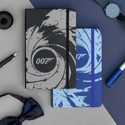 moleskine笔记本电影007占士邦限量款记事本创意文具本子