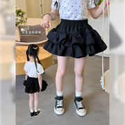 女童半身裙2024夏季儿童裙子，韩版蓬蓬蛋糕裙，宝宝休闲短裙夏装