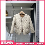 ELAND KIDS衣恋童装2024春季女童两面穿棉服保暖上衣JUE1111N