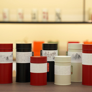 台湾茶叶罐密封罐铁罐烤漆罐散茶通用包装高档包装盒储存空罐定制
