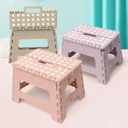 折叠塑料凳子便携式加厚户外小板凳儿童家用浴室椅子卡通折叠凳子