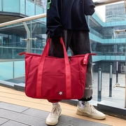 干湿学生旅行包女男大容量行李袋套拉杆商务登机包斜挎定logo