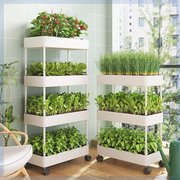 阳台多层种菜神器立体组合专用箱，组合种植顶楼，菜架草莓盆室内花架