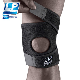 lp788car1透气可调整型，护膝膝盖护具网排足篮羽毛球运动护膝