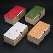 通用木质茶叶包装盒大红袍金骏眉正山小种摆泡红茶盒空盒定制