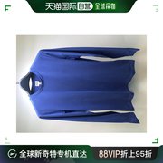 香港直邮armani阿玛尼男士，t恤蓝色印花透气pct33j-pc4gj-905