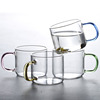 耐热玻璃品茗杯 功夫茶具小茶杯 耐高温茶具配件品杯