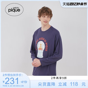 gelato pique23秋冬情侣睡衣本命年水晶球小熊T恤PMCT235229