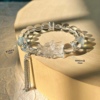 天然双a白水晶(白水晶)手链搭配白水晶(白水晶)龙手链(龙手链)小众设计女款高品质新年