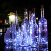 LED酒瓶塞灯串酒吧派对装饰彩光灯圣诞节日氛围铜线灯串