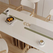 PVC餐桌垫茶几防油防水免洗透明轻奢高级感桌面垫软玻璃塑料桌布