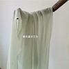 浅水绿淡绿色真丝棉布料 薄软细腻光泽 夏季里衬内衬纱裙汉服面料
