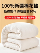 新疆一级长绒棉花被子纯棉被芯冬被加厚保暖全棉，垫被褥子棉胎床垫