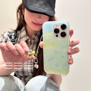 lilihouse韩国ins清新春日少女可爱春游小鸭15适用16pro苹果16ProMax手机壳iPhone16全包14新款14Pro保护套女