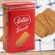 比利时进口Lotus和情缤咖时焦糖饼干礼盒312g零食圣诞过年货送礼