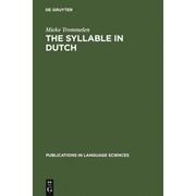 4周达The Syllable in Dutch 9783110133523