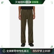 香港直邮潮奢gr10k男士storage靴形军装风绿色长裤
