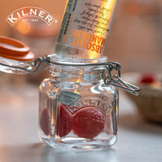 迷你小玻璃罐英国kilner泡酒瓶子，空瓶自制酿水果，酒分装小号密封罐
