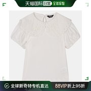韩国直邮celden衬衫蕾丝，大领子t恤女士，衬衣edbl22s51