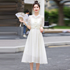 新中式国风套装连衣裙女装2024夏高级感小个子时尚两件套裙子