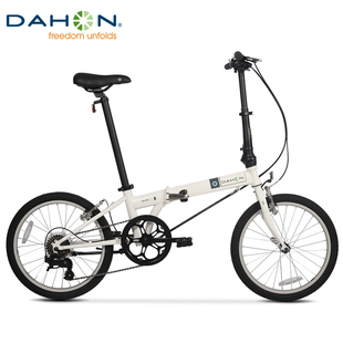dahon大行D6经典20寸折叠自行车成年人男女式变速折叠单车KBC061