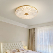 现代简约 主卧室灯极简圆形轻奢温馨浪漫房间灯高级设计感吸顶灯