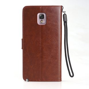 三星NOTE3手机壳Galaxy适用于SM-N9006保护套翻盖皮套N9002防摔N9005全包边防摔9008软硅胶男女款送挂绳