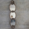 欧式浴室镜玄关镜客厅镜艺术，墙镜电视墙，复古银装饰镜壁挂镜子