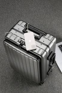 前置侧开口行李箱小型20寸皮箱商务男女登机箱学生拉杆旅行箱USB