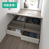 定制气动高箱床尾抽屉储物床1米小户型箱体床实木单人收纳床简约