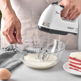 电动打蛋器烘焙手持迷你家用和面自动打蛋机，奶油打发器蛋糕搅拌器