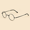 D8732哈利波特近视眼镜超轻纯钛眼镜框复古文艺眼镜架圆框男