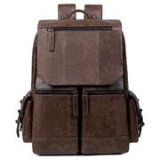 复古男包 PU皮男士双肩包 超大容量旅行背包电脑包高品质双背包