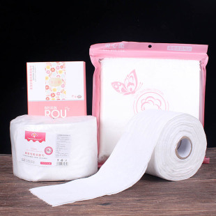 洗脸巾纯棉一次性女洗面洁面纸抽取式婴儿专用卷筒无菌美容院用品