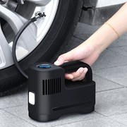 便携式多功能车载充气泵 车用轮胎汽车充气泵打气泵充气机 打气筒