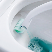 一次性马桶刷可抛式家用洁厕刷可溶解替换头卫生间长柄厕所刷套装