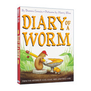 Diary of a Worm 蚯蚓日记 精装绘本 儿童桥梁书 廖彩杏进口原版英文书籍