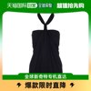 香港直邮LOEWE 女士黑色挂脖吊带连衣裙 S359Y07X23-1100
