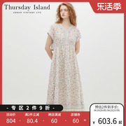 Thursday Island星期四岛屿23甜美碎花连衣裙T234MOP255W商场同款