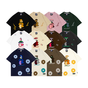 GRAF原创品牌ShroomBooGhost可爱鬼2.0蘑菇菌孢子主题T恤短袖