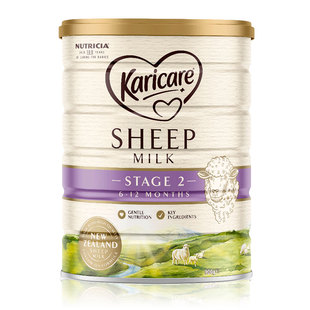 自营新西兰karicare可瑞康，婴儿配方绵羊奶粉，2段900g罐6-12月