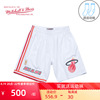 mitchell&ness复古运动裤男SW球迷版NBA热火队篮球裤运动短裤96季