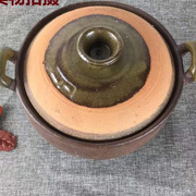 手工陶土砂锅陶瓷瓦罐传统老式炖锅煲汤煮粥沙锅家用土锅盖子