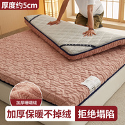 加绒床垫珊瑚法兰绒s垫被家用保暖软垫榻榻米垫子宿舍学生单