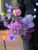 搭配好高品质紫色仿真花成品大丽花摆放装饰拍照氛围感mimiflower
